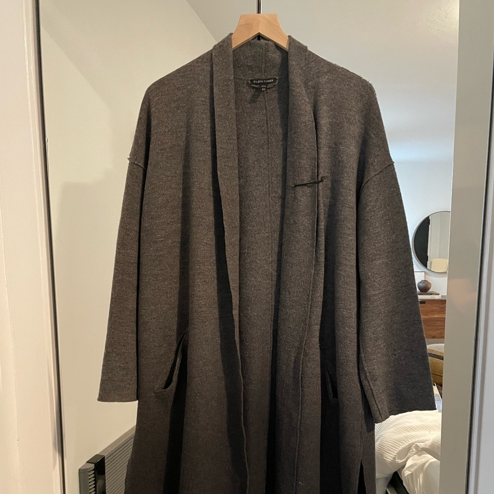 Eileen Fisher Wool Duster
